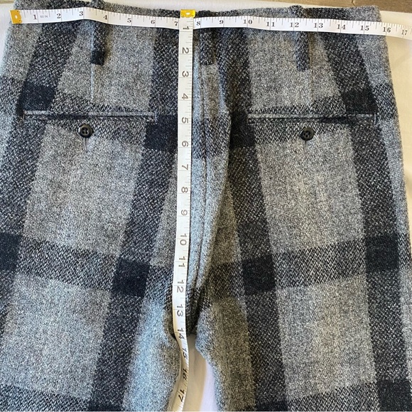 JOURNAL STANDARD x Harris Tweed men’s gray plaid suit, JP M (US ~36S) - Picture 9 of 16